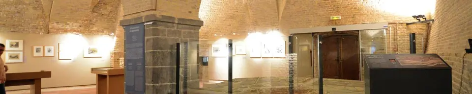 Une salle d’exposition du Musée du dessin et de l’estampe originale.